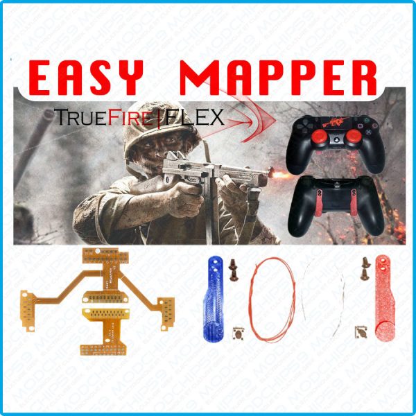 TrueFire Easy mapper v2 v3 ps4 remap kit custom pour manette à palette ps4
